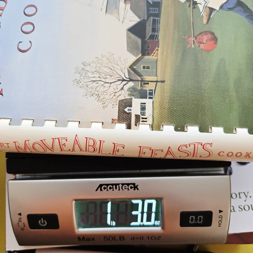 Cookbook moveable feasts